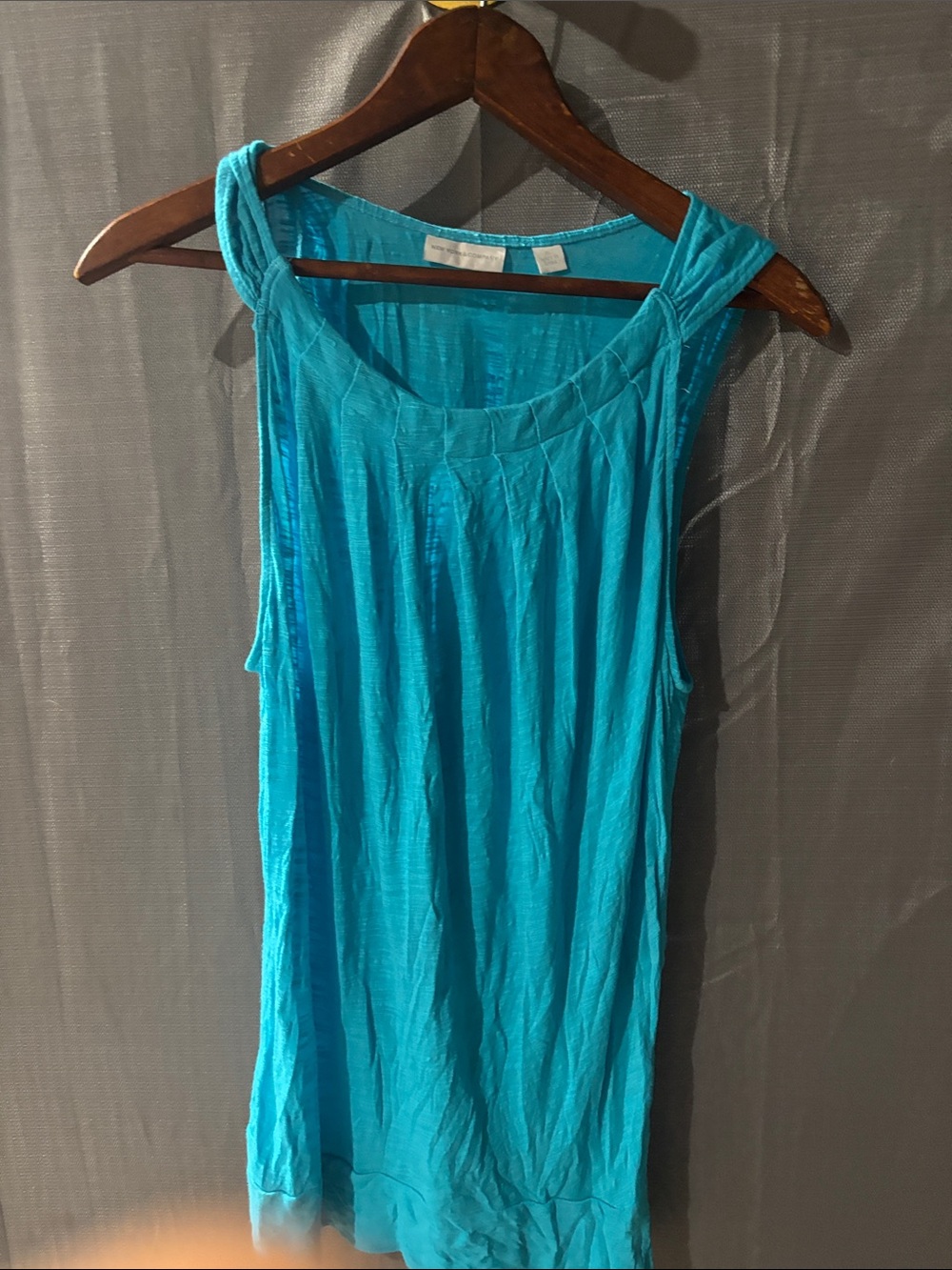 Sleeveless Turquoise Women's Tank Top